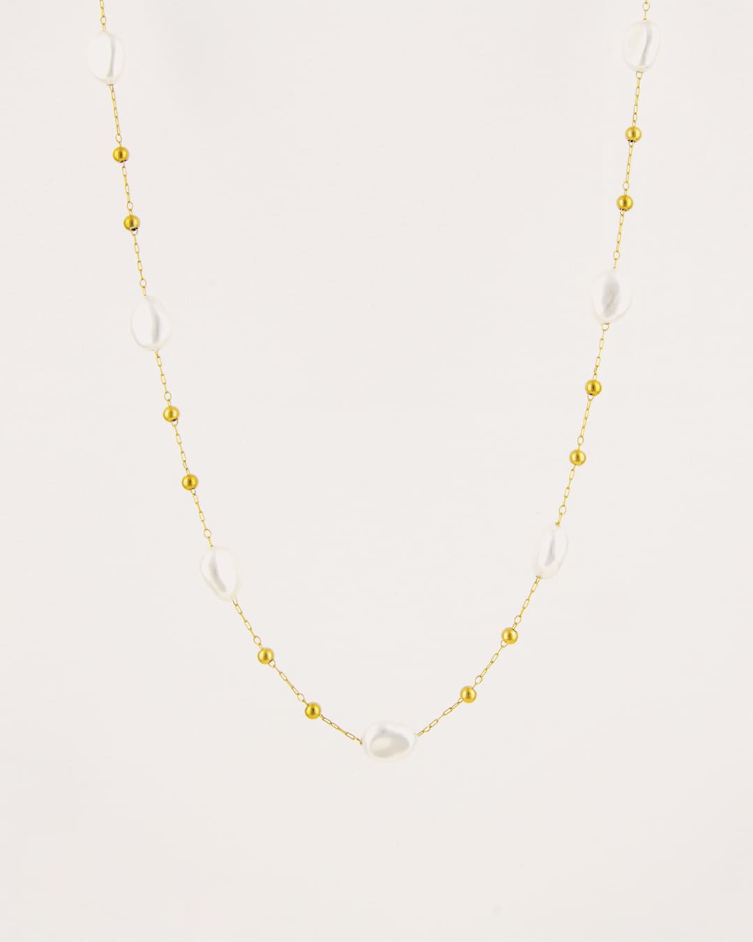 Collar Acero Largo Sagira Dorado