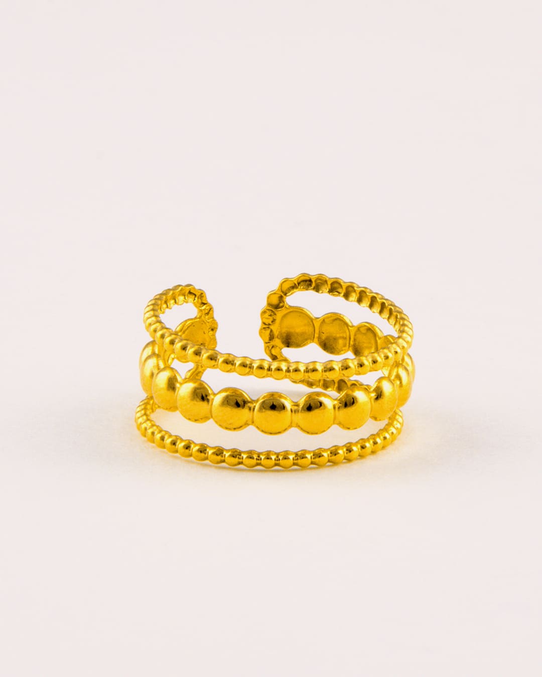 Anillo Acero Spica