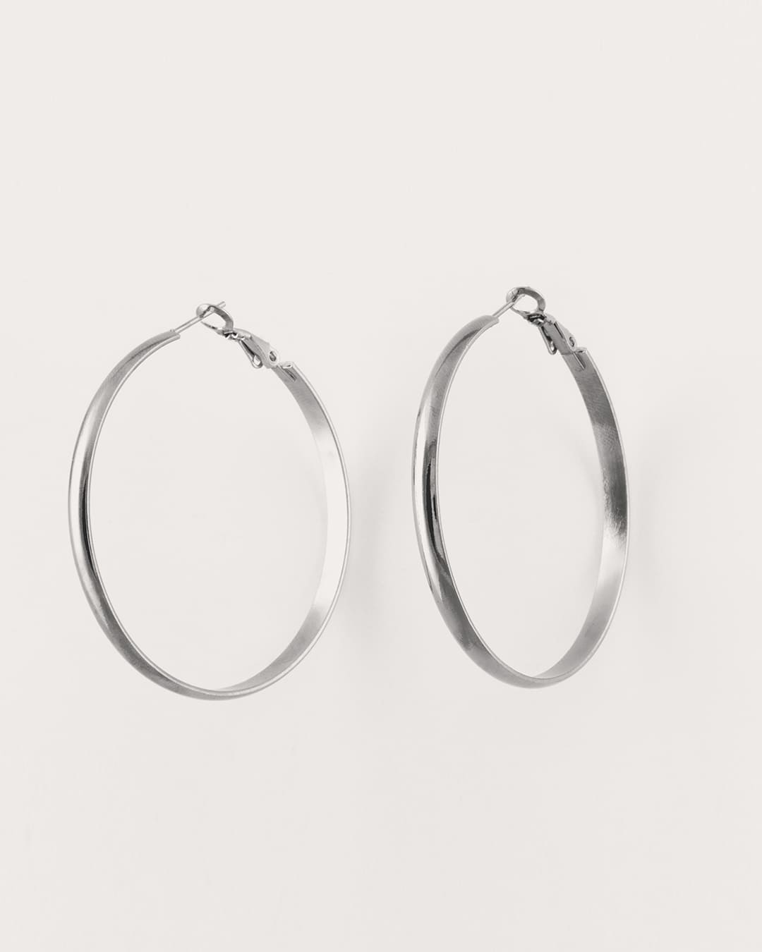 Aro Acero Basic Plateado