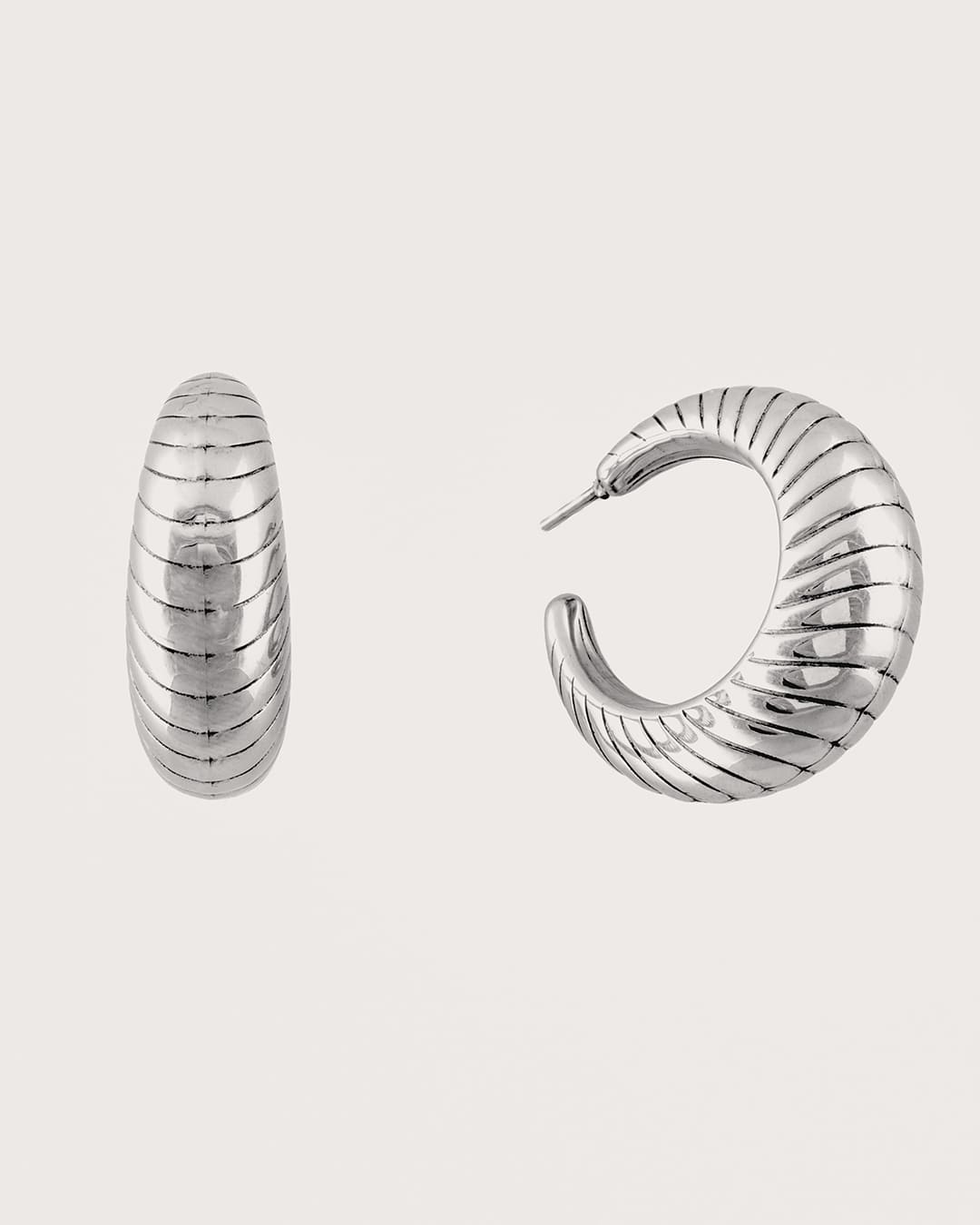 Aro Acero Mérida Plateado