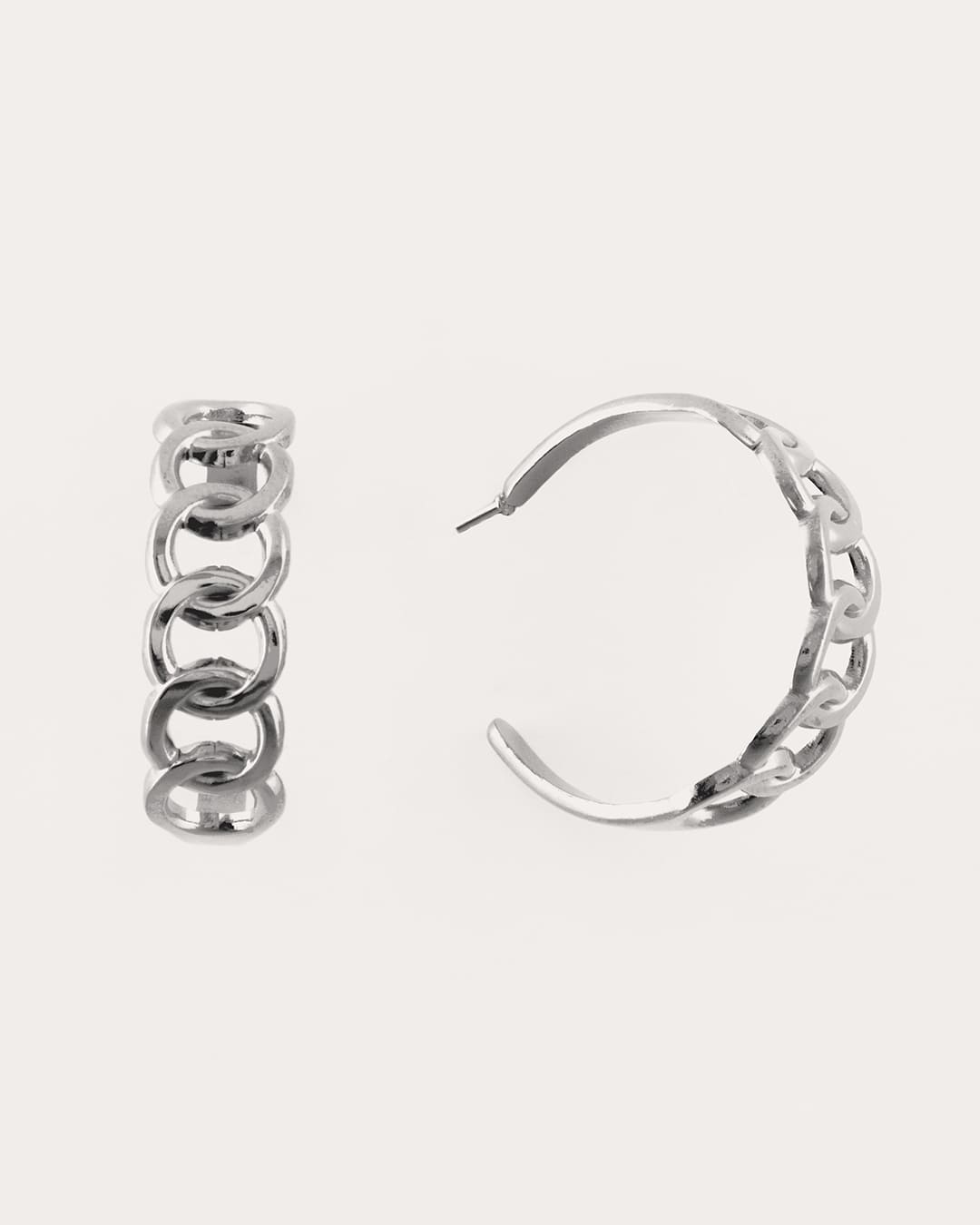 Pendiente Acero Sofia Plateado