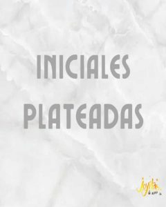 Collar Acero Iniciales 2