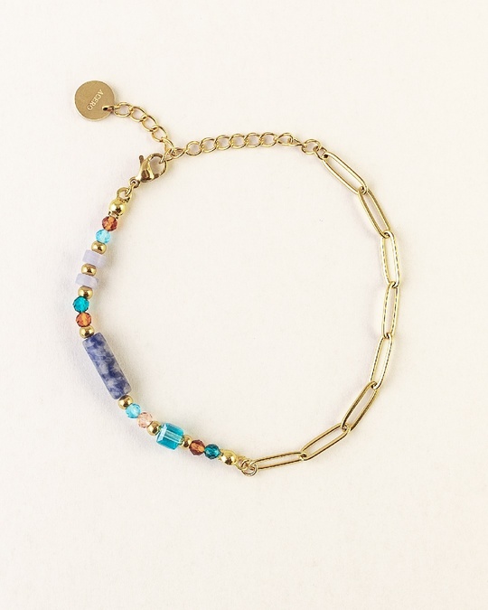 Pulsera Acero Blue