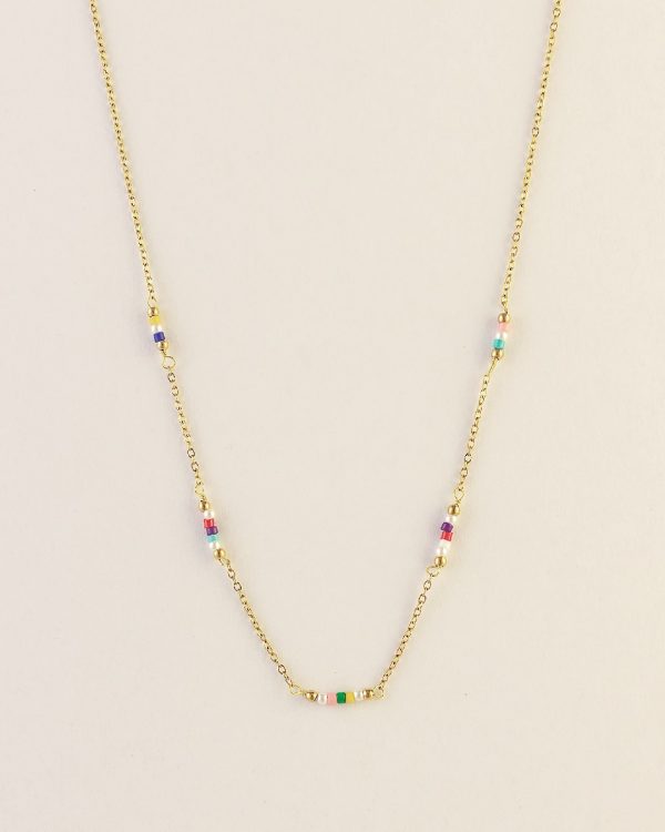 Collar Acero Summer Mix - Joyitas de Acero