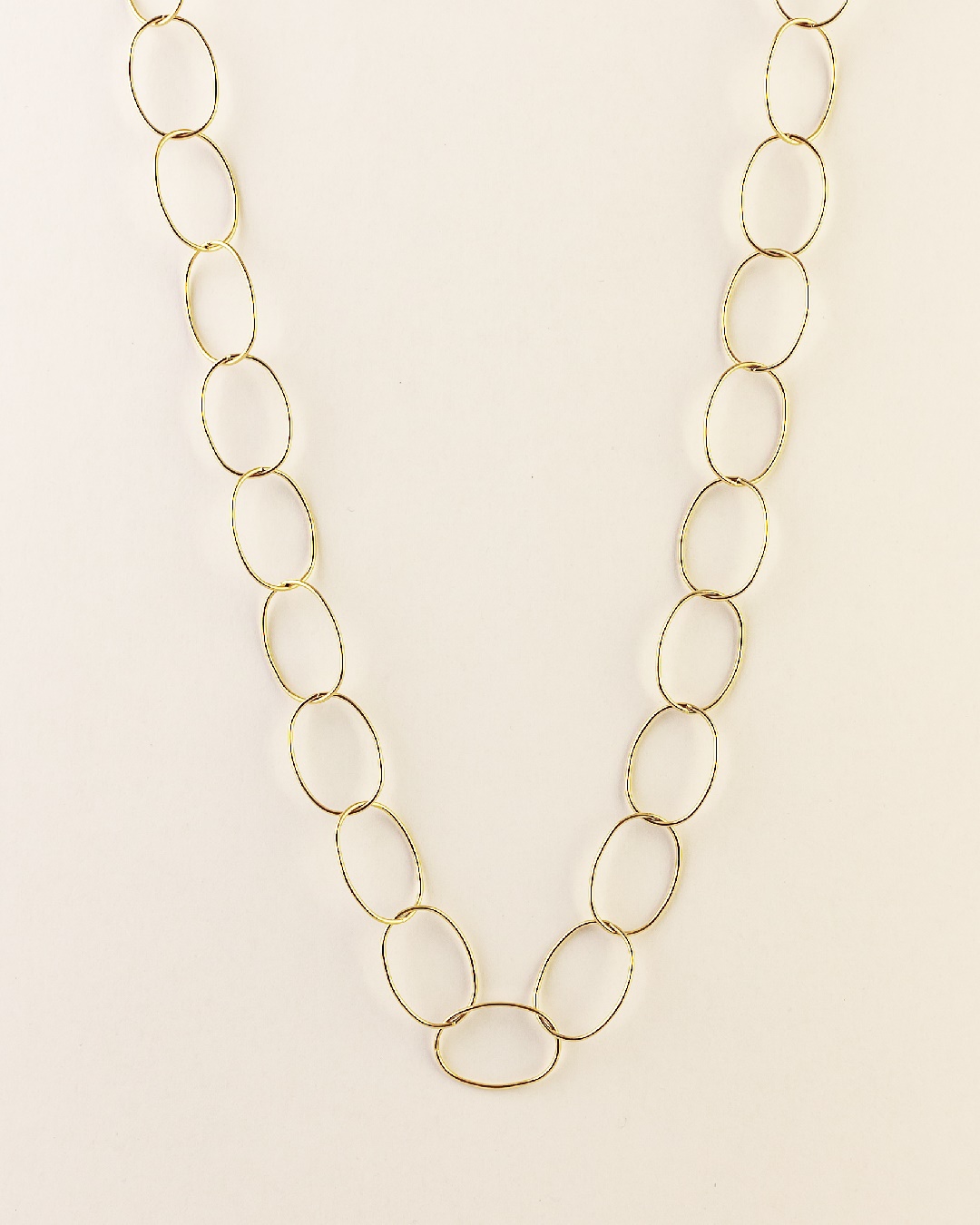 Collar Acero Elipse