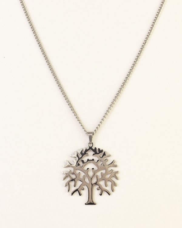 Collar Acero Árbol De La Vida - Joyitas de Acero