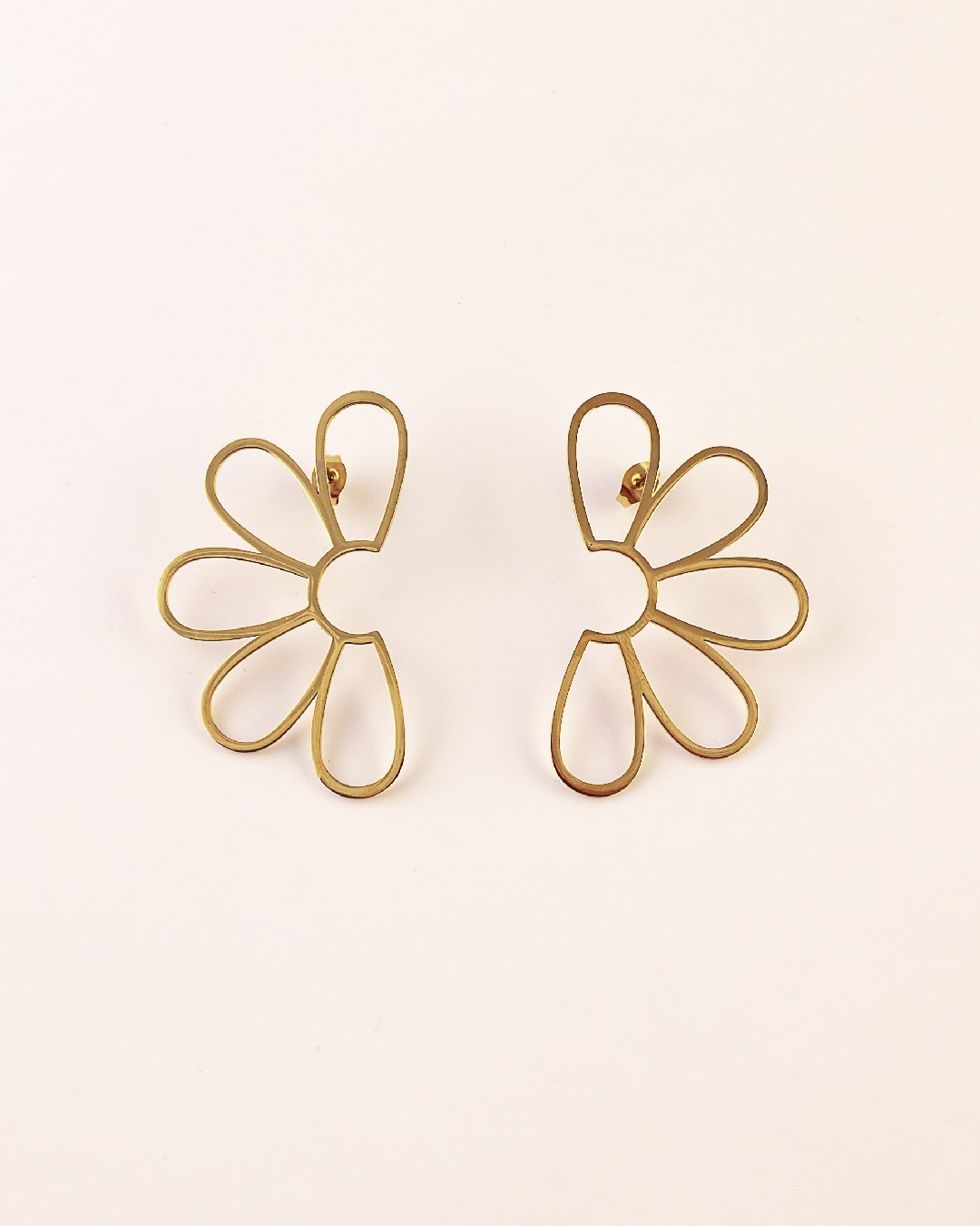 Pendiente Acero Margarita