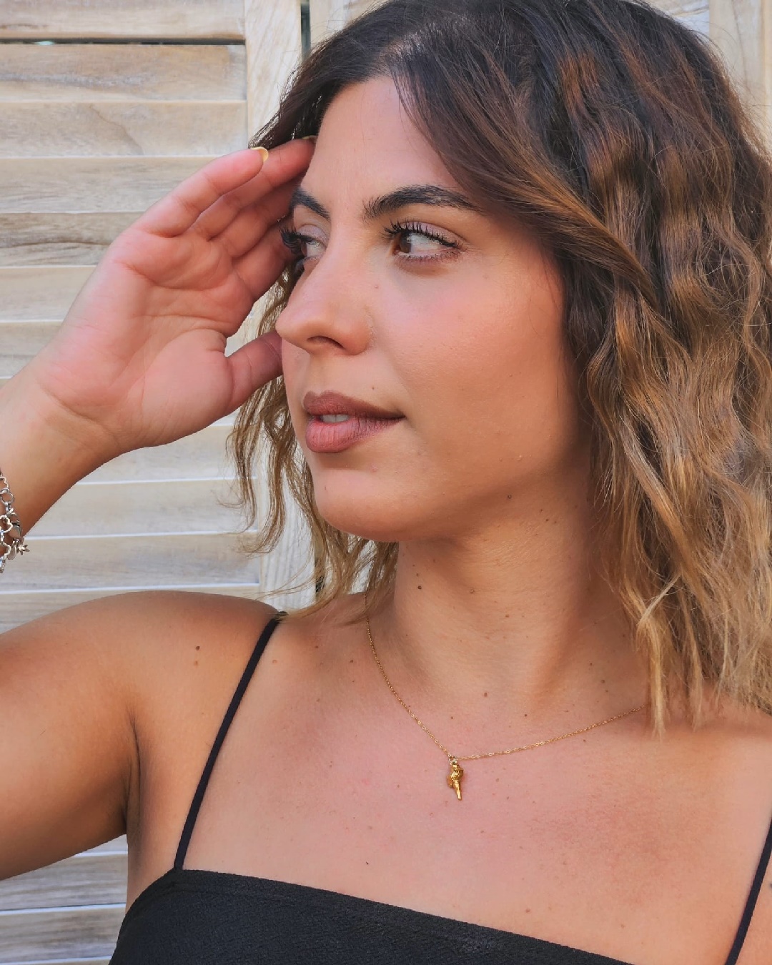 Collar Acero Caracola