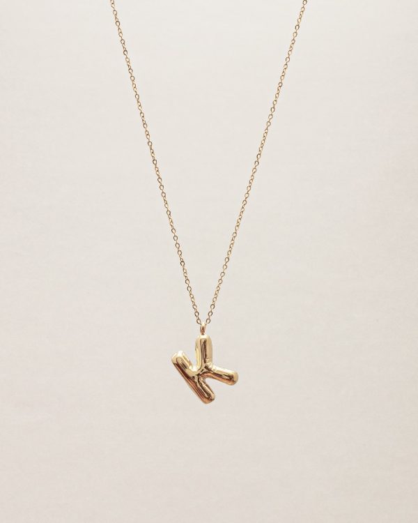 Colgantes con letra - Joyitas de Acero