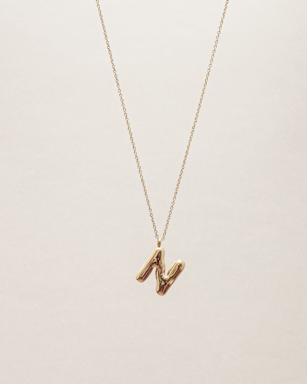 Colgantes con letra - Joyitas de Acero