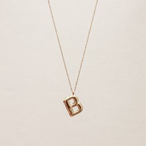 Colgantes con letra - Joyitas de Acero