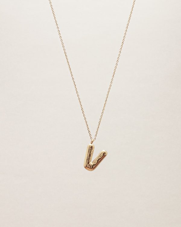 Colgantes con letra - Joyitas de Acero