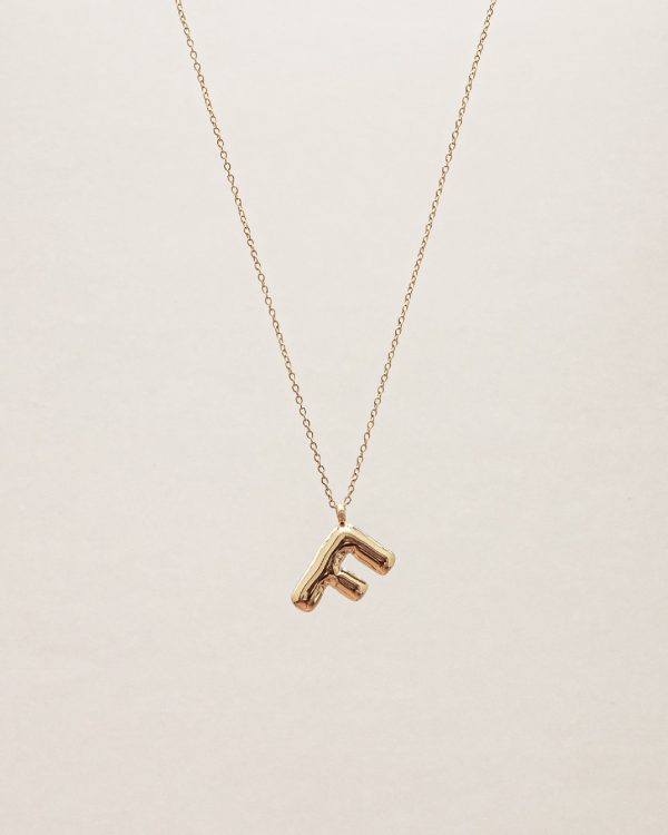 Colgantes con letra - Joyitas de Acero