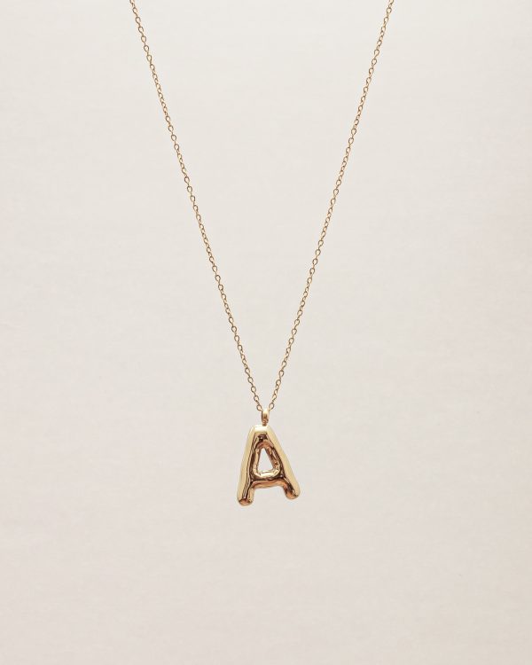 Colgantes con letra - Joyitas de Acero