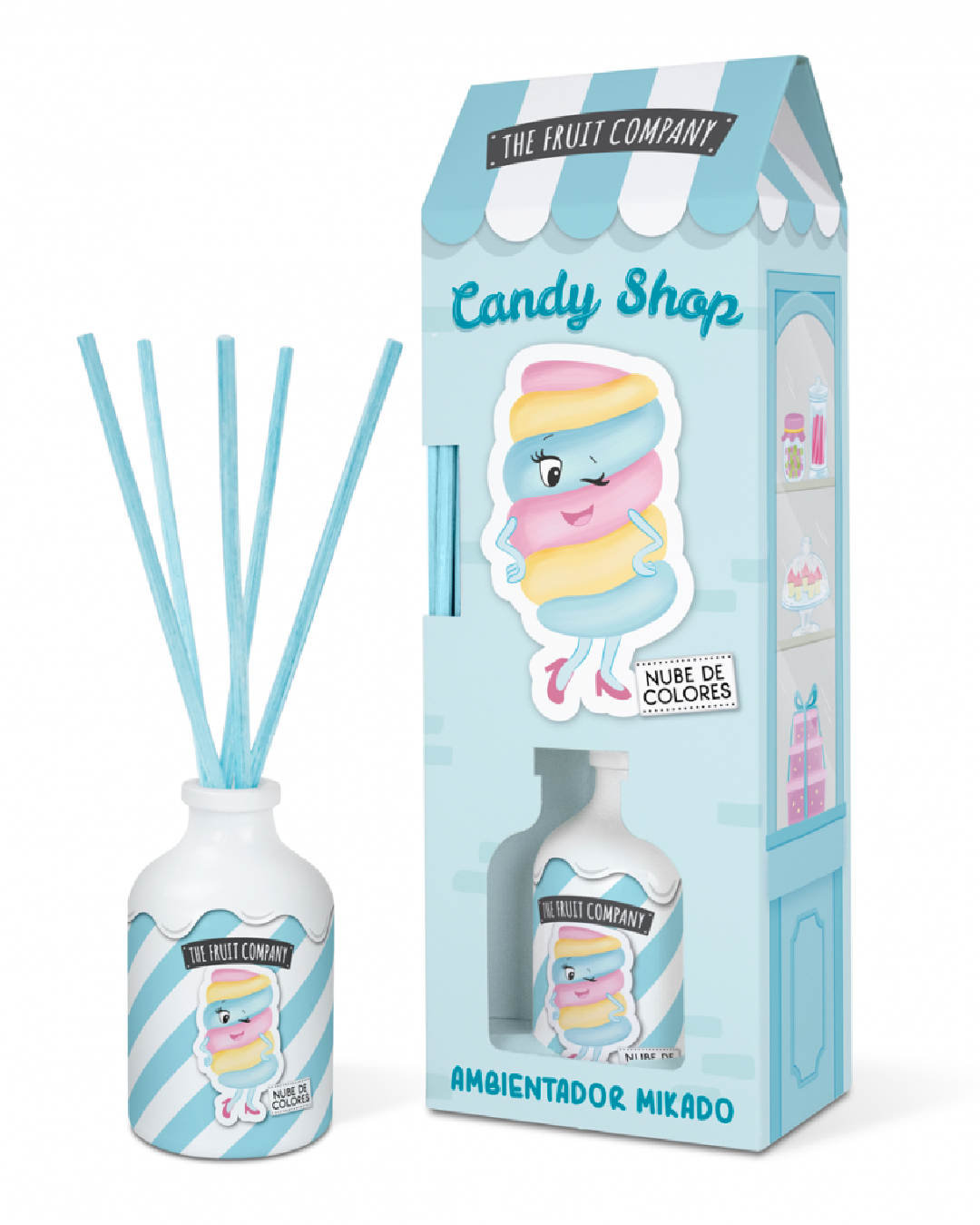 Ambientador Mikado Nube De Colores