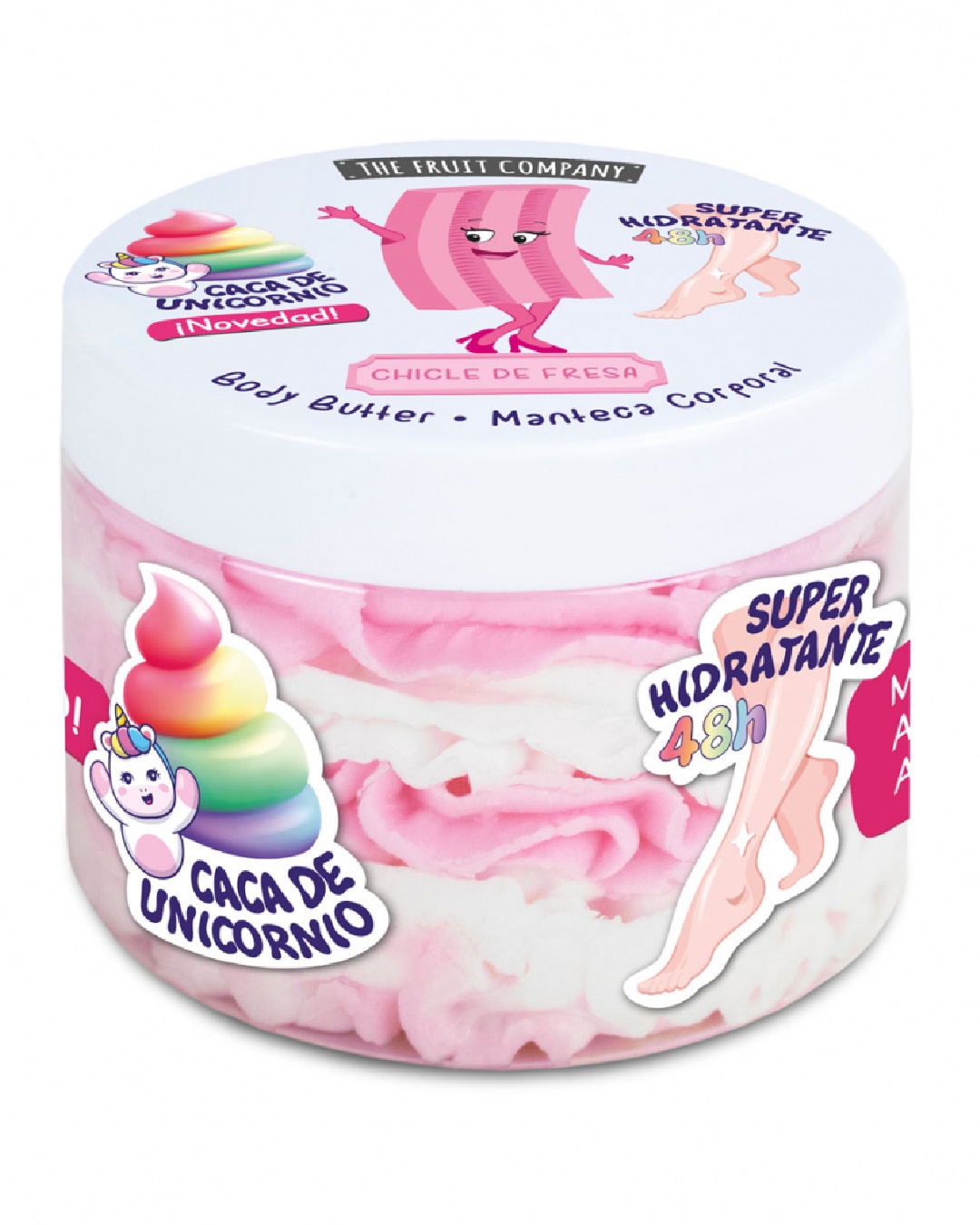 Manteca Corporal Chicle de Fresa