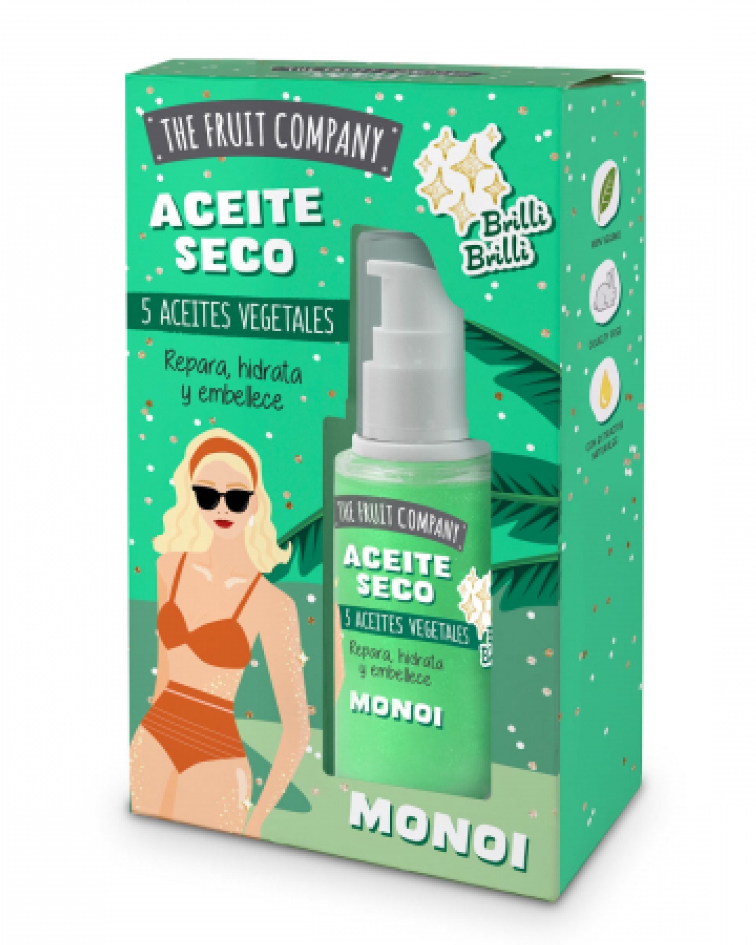 Dry Oil Glitter Monoi 50 ml TFC