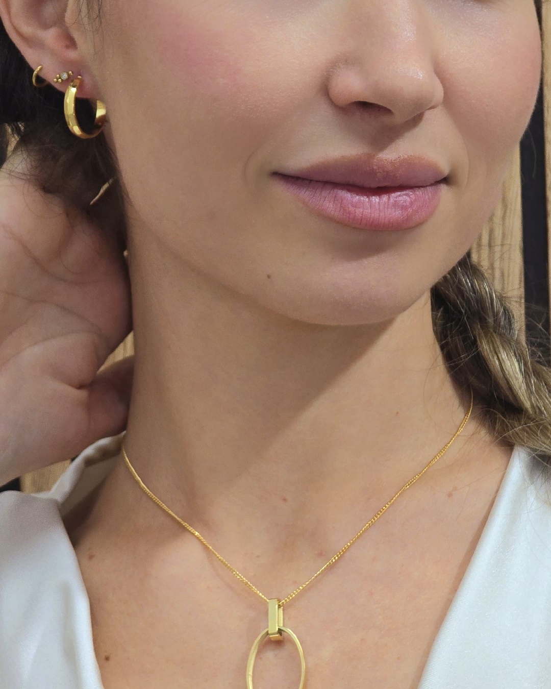 Collar Acero Leia