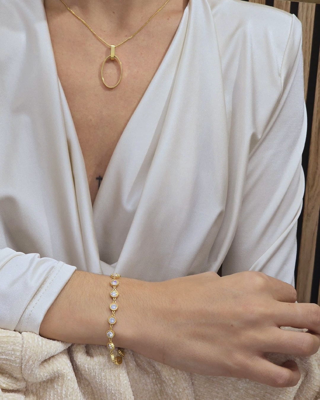 Collar Acero Leia