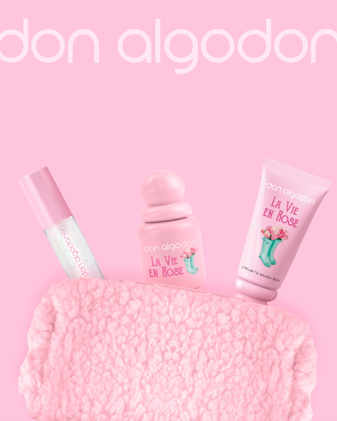 Set la vie en rose Don Algodón