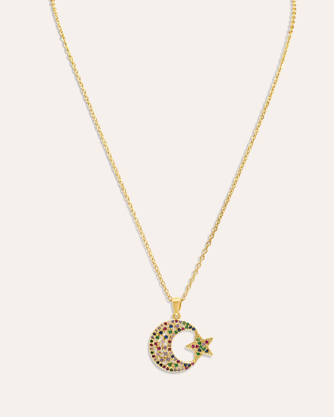 Collar Acero The Moon
