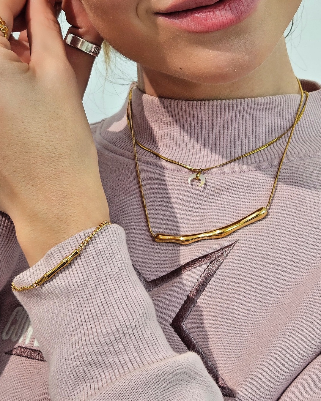 Collar Acero Barra