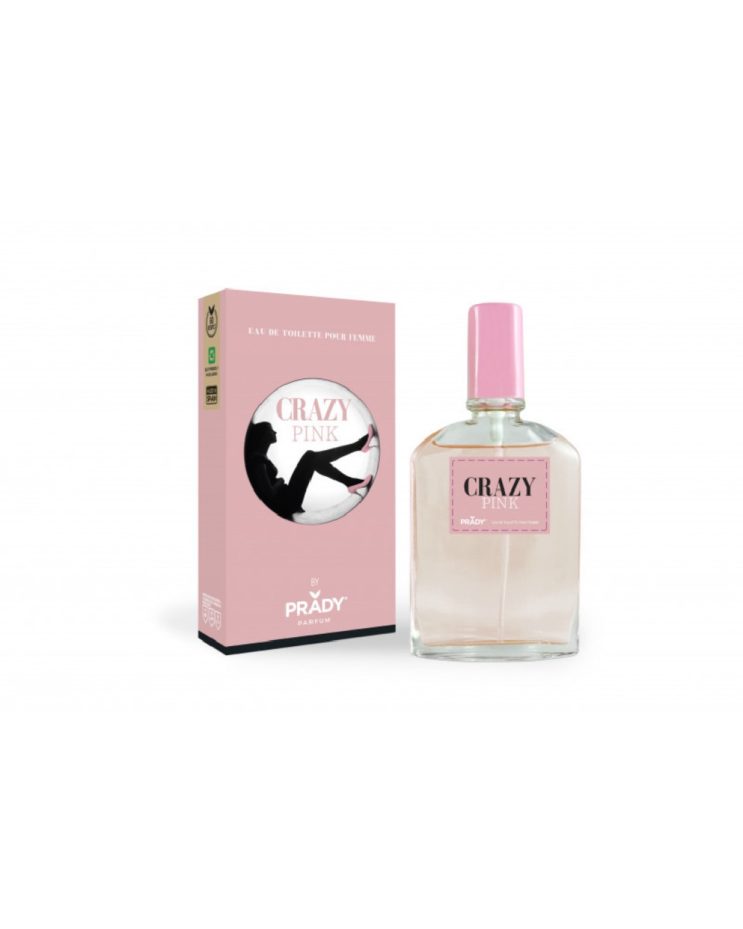 Colonia Crazy pink. Prady