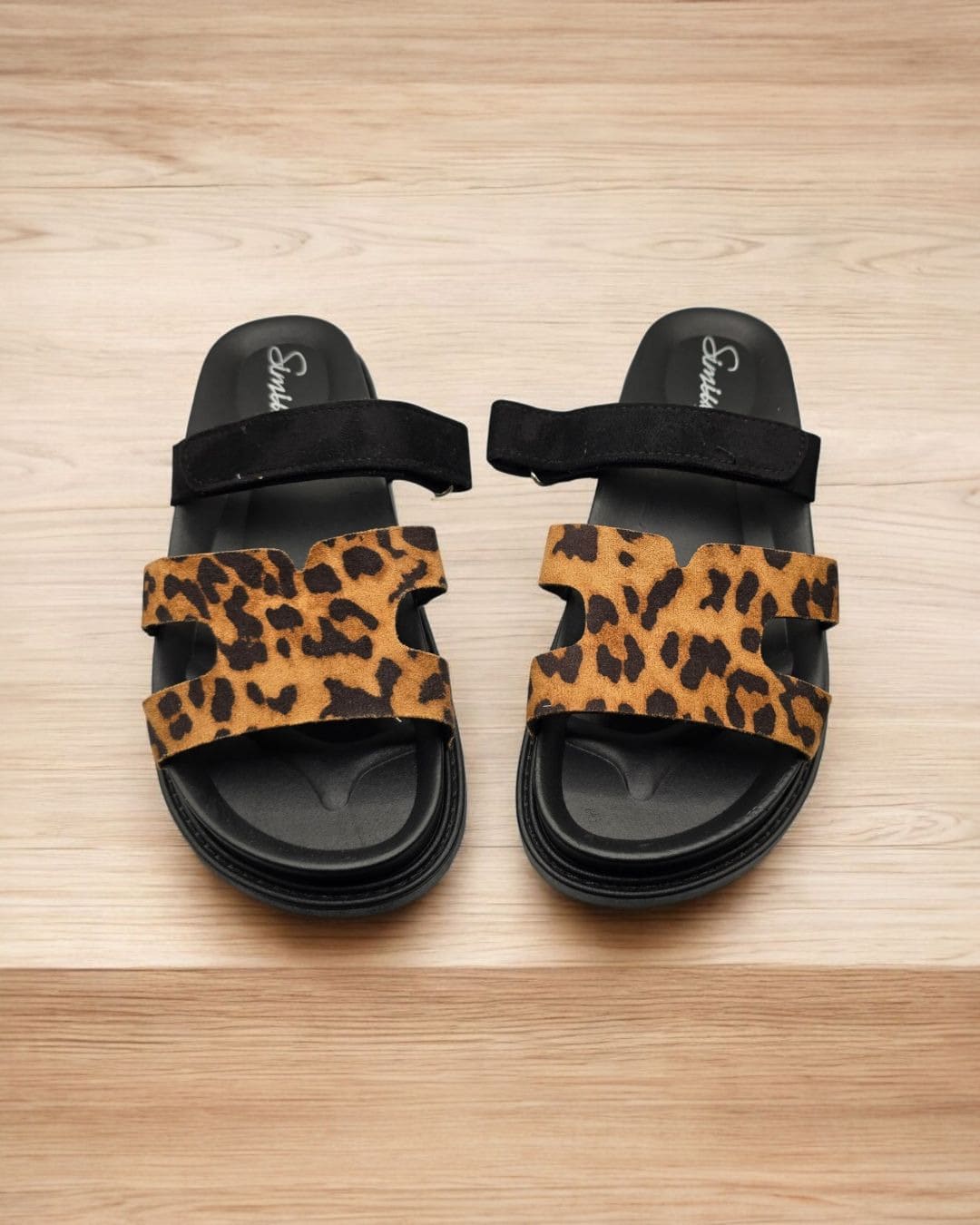 Sandalia Plana Leopardo