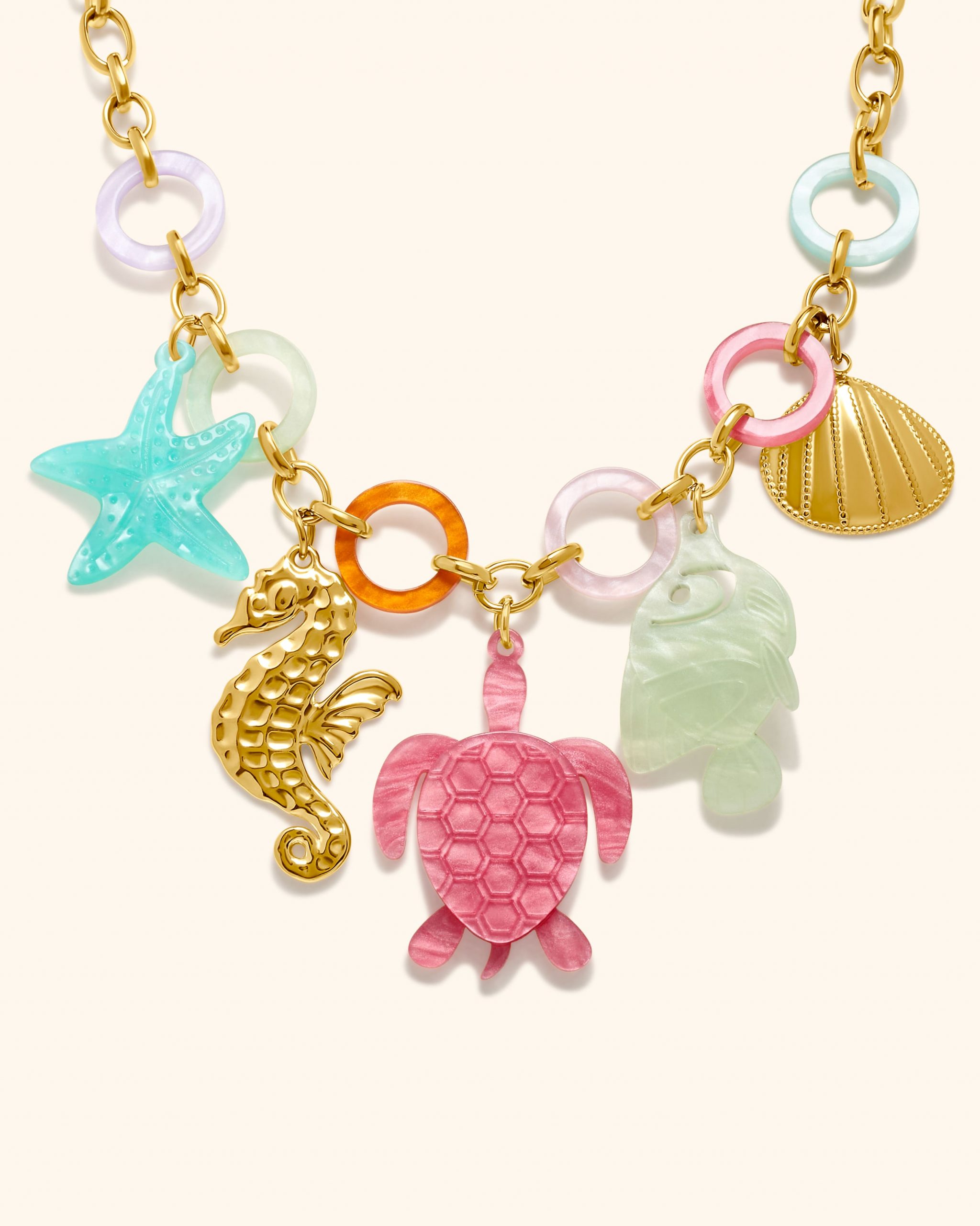 Collar Multicharms Sea