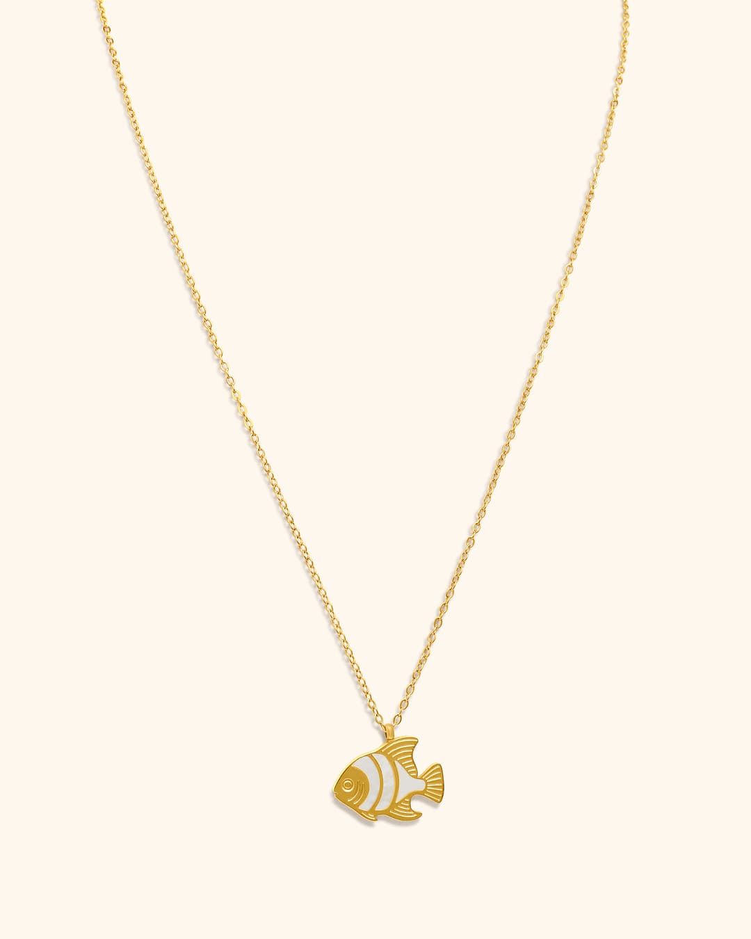 Collar Acero PeZ Nacarado