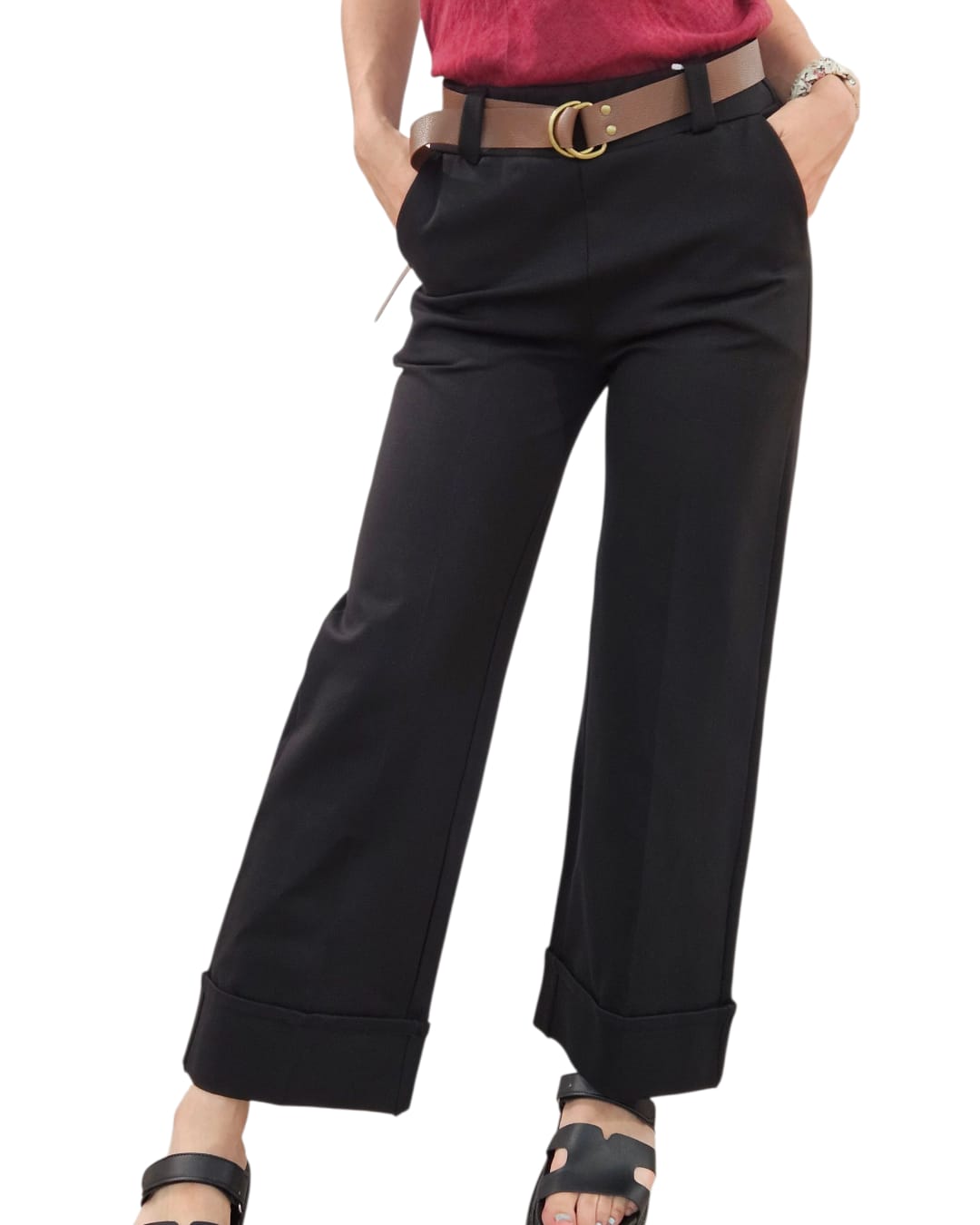 Pantalón Traje Cropped