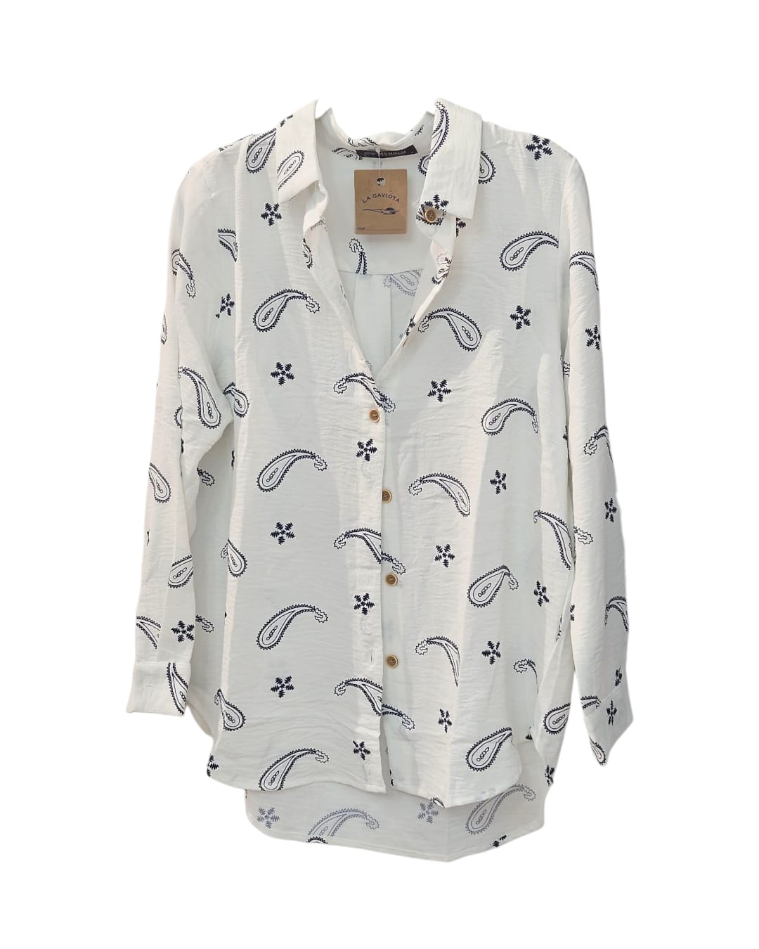 Camisa Estampada Paisley