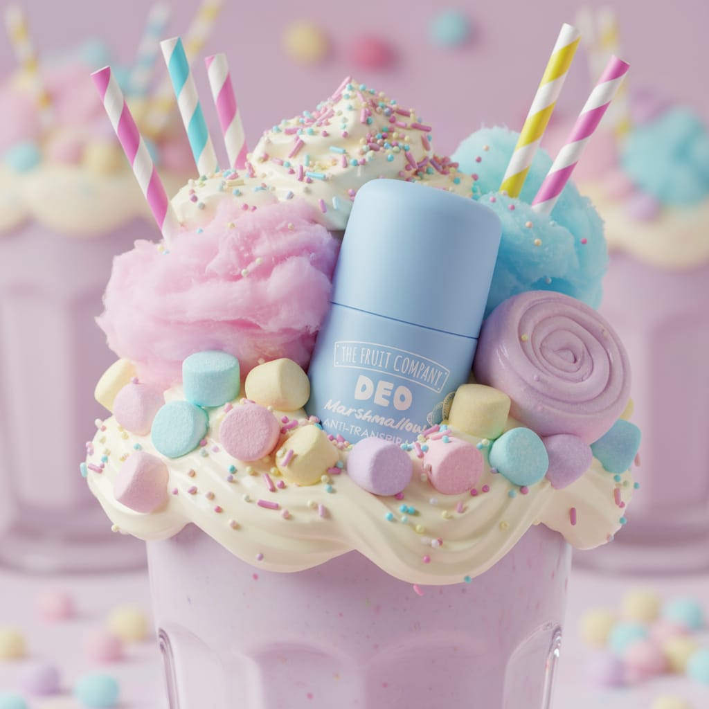 Desodorante de Nube de Algodón Marshmallow Anti-Transpirante para Frescura Duradera The Fruit Company
