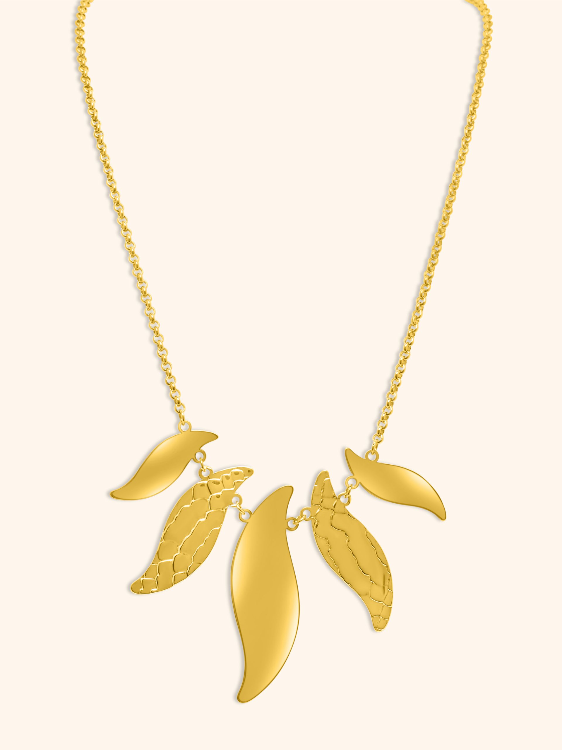 Collar Acero Esencia Eterna Dorado