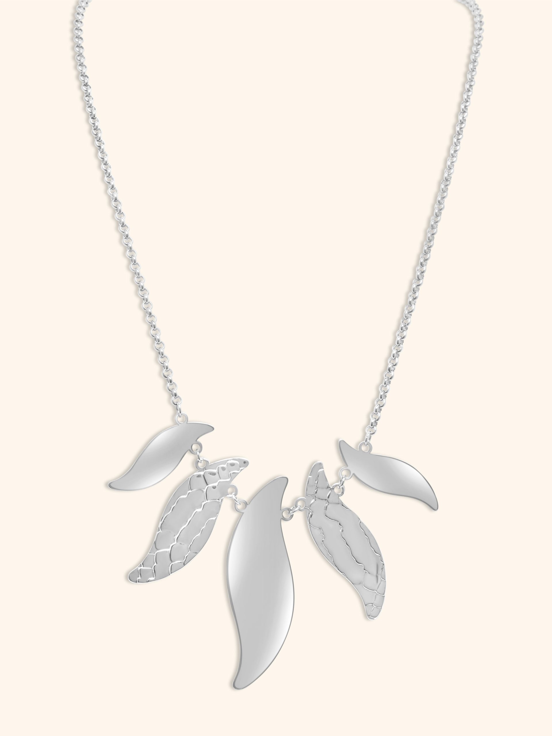 Collar Acero Esencia Eterna Plateado