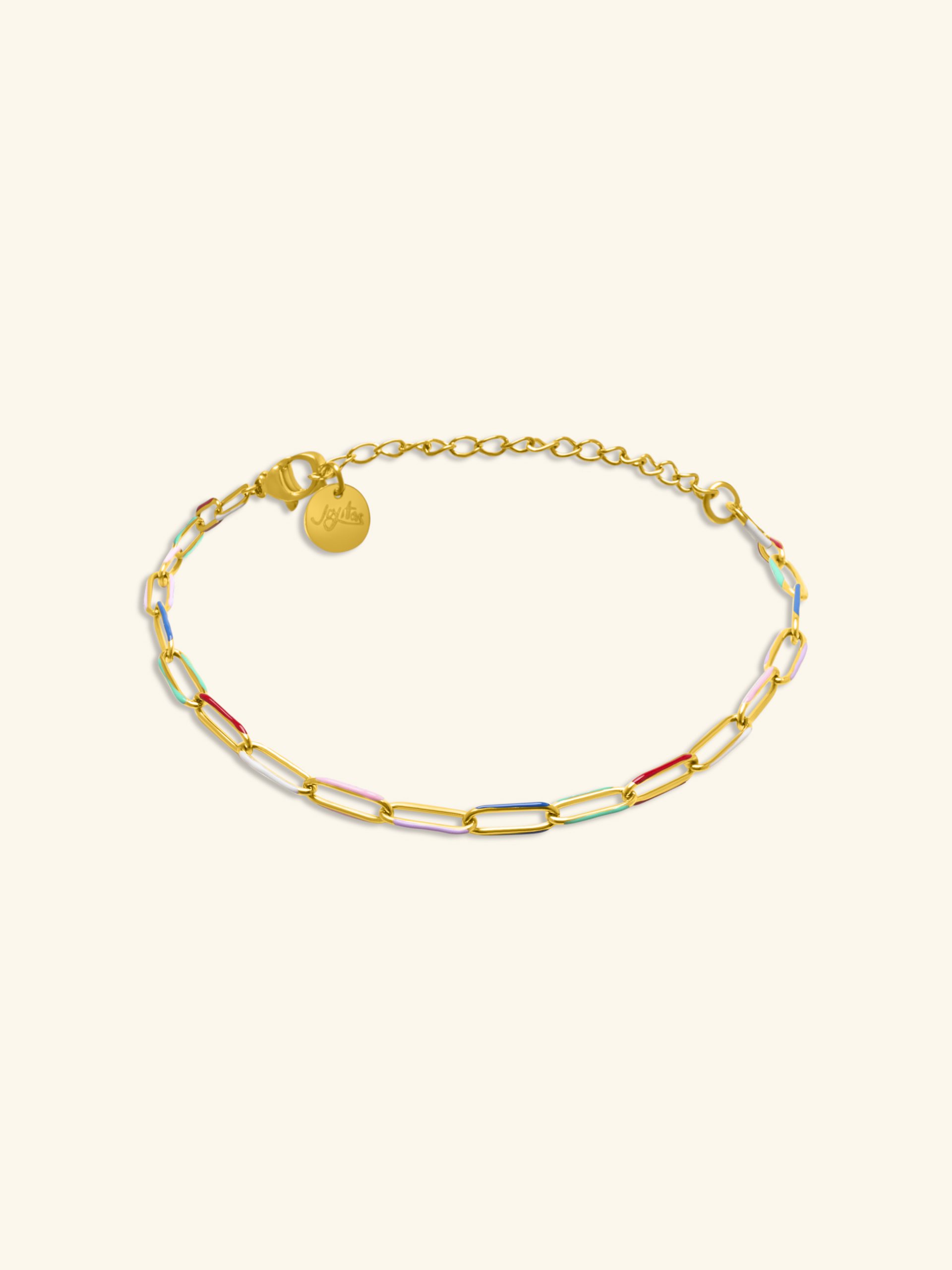 Pulsera Eslabones Arcoiris