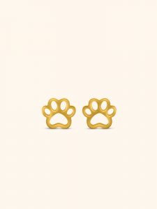 Pendientes Acero Huella