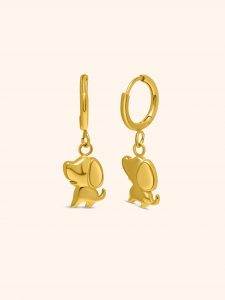 Pendiente Acero Aro Puppy