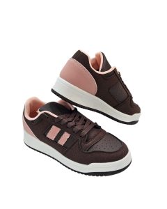 Zapatillas Urban Glow Chocolate y Rosa