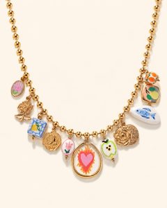 Collar Acero Charms Dolce Vita