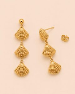 Pendientes  Acero Cascada Marina