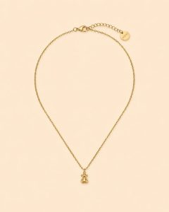Collar Acero Mini Osito Honey