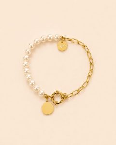 Pulsera Acero Bella Perla