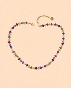 Collar Acero Rainbow Mix
