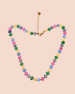 Collar Acero Candy Colors